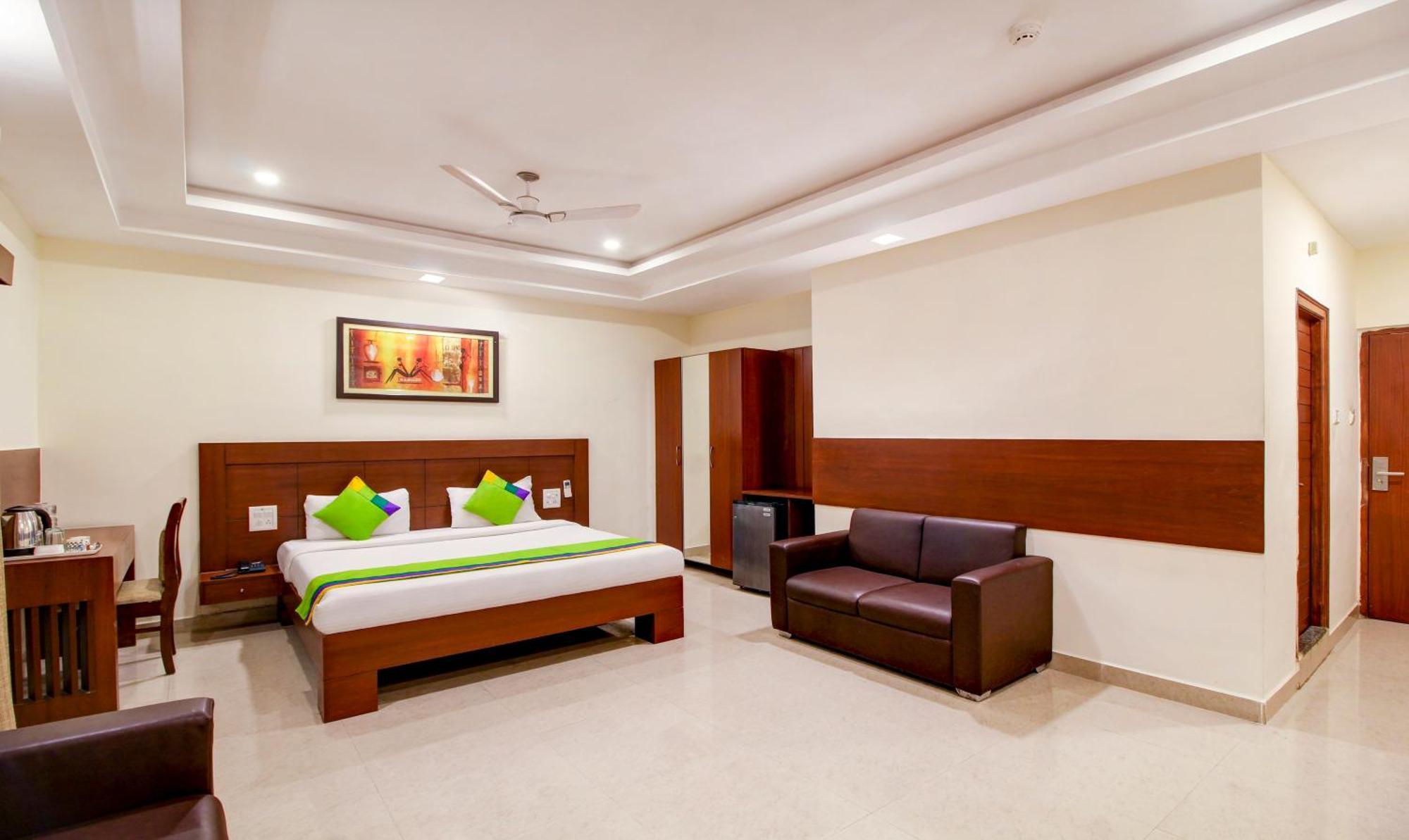 Treebo Trend Hotel Jp Plaza Nampally Haidarábád Kültér fotó